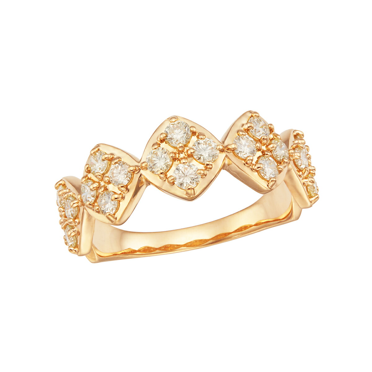 楽天市場】K18イエローゴールドダイヤモンドリング : ジュエリーツツミ