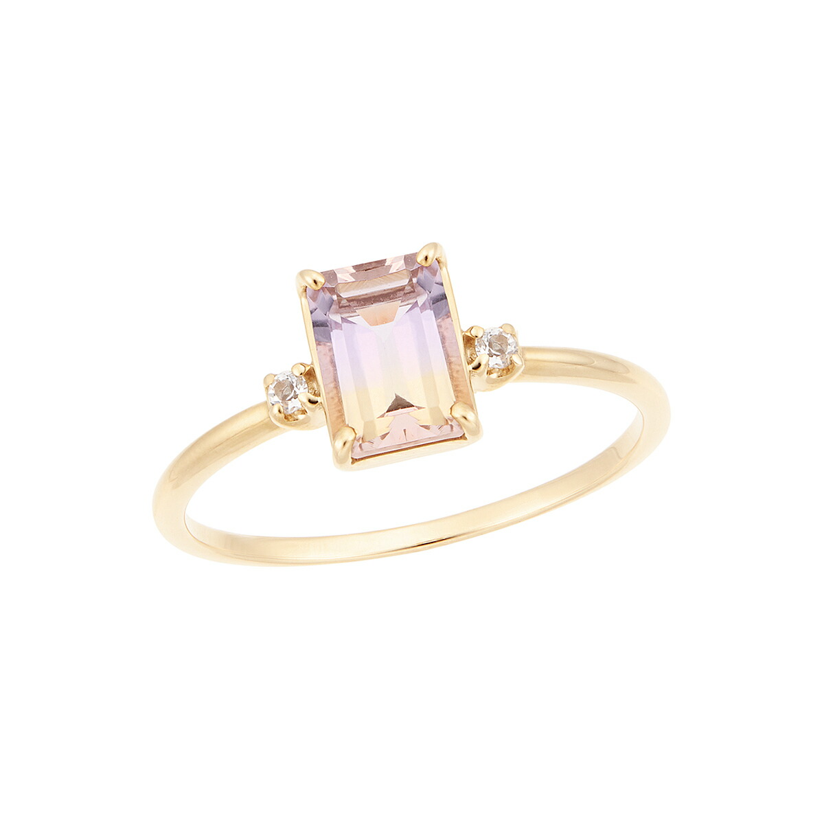 楽天市場】K10 アメトリン 一粒 リング／ノワール ド プーペ（NOIR DE