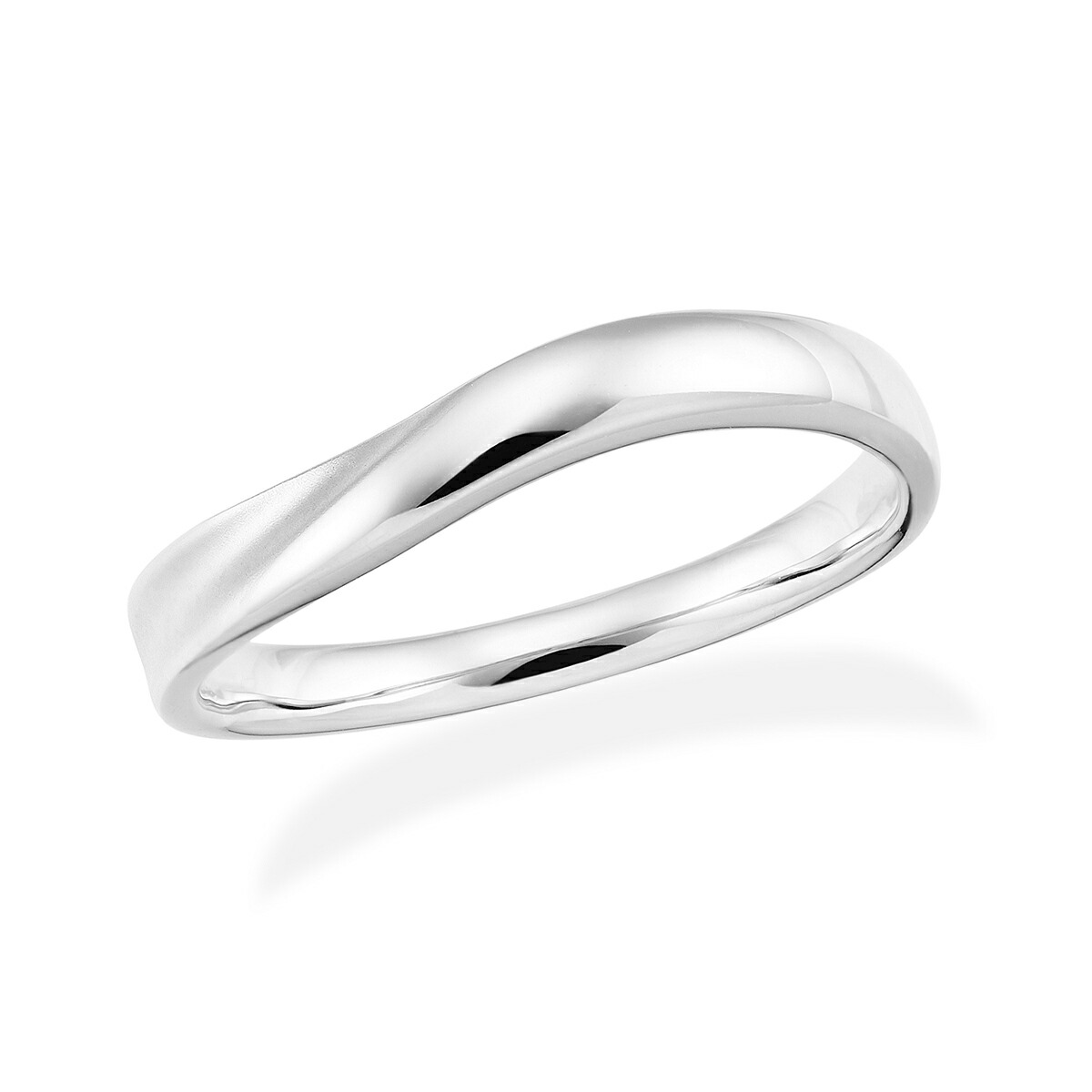 K14ホワイトゴールドオープンリング ダイヤ付き K14ホワイトゴールドオープンリング ダイヤ付き K14ホワイトゴールド