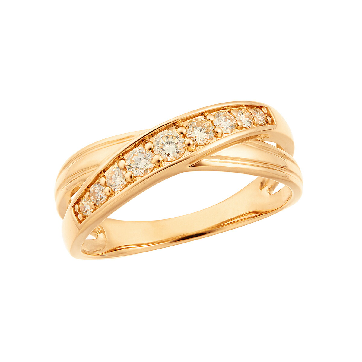 ⭐ 極美品 ✨ 18Kゴールド ダイヤモンドリング 14号 楽天市場】K18イエローゴールド鑑定書付ダイヤモンドリング（0.14