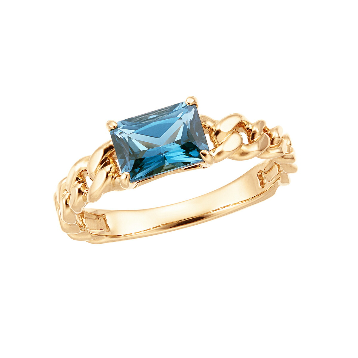 楽天市場】K10イエローゴールドレモンクォーツリング : ジュエリーツツミ