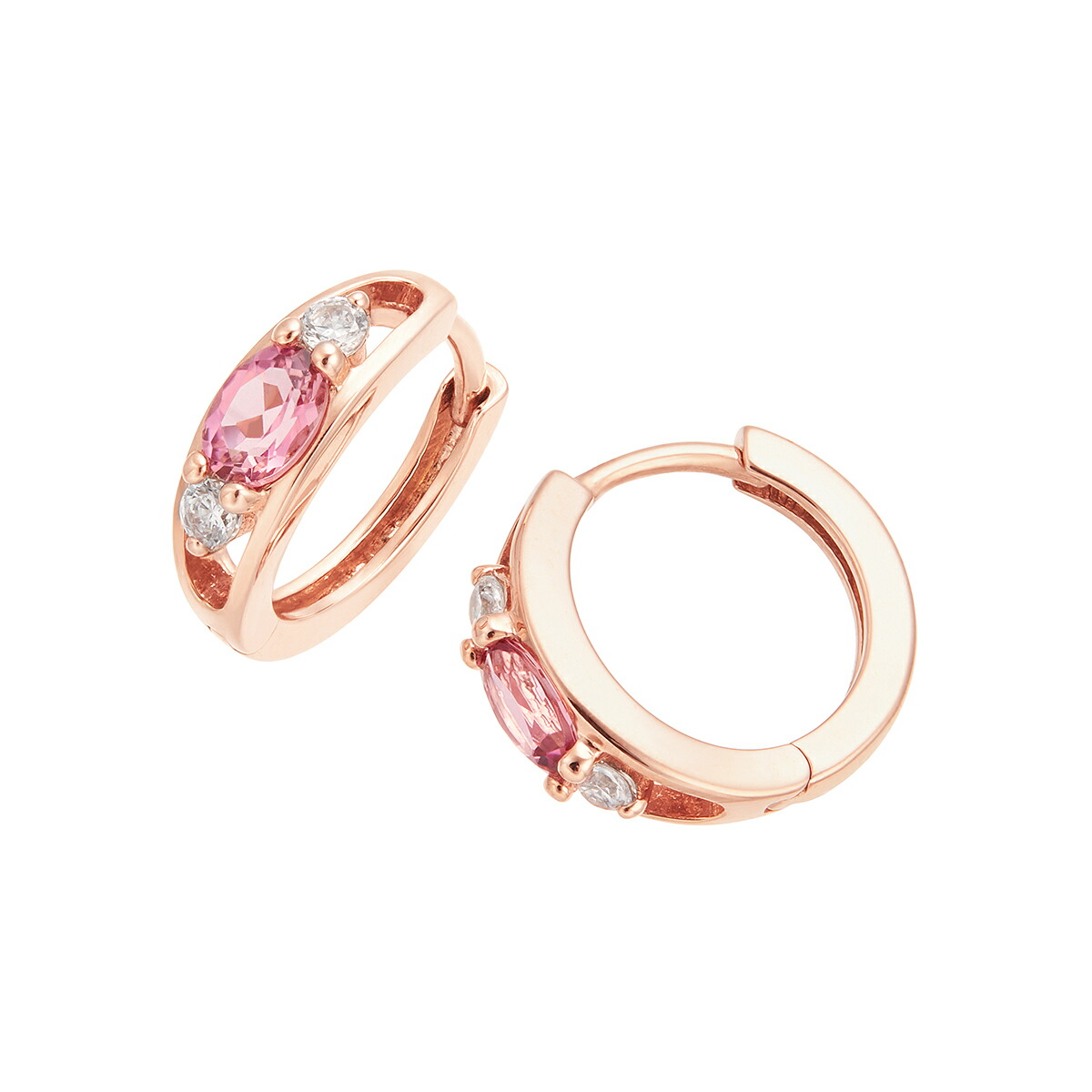 楽天市場】K10ピンクゴールドピンクサファイアピアス : ジュエリーツツミ