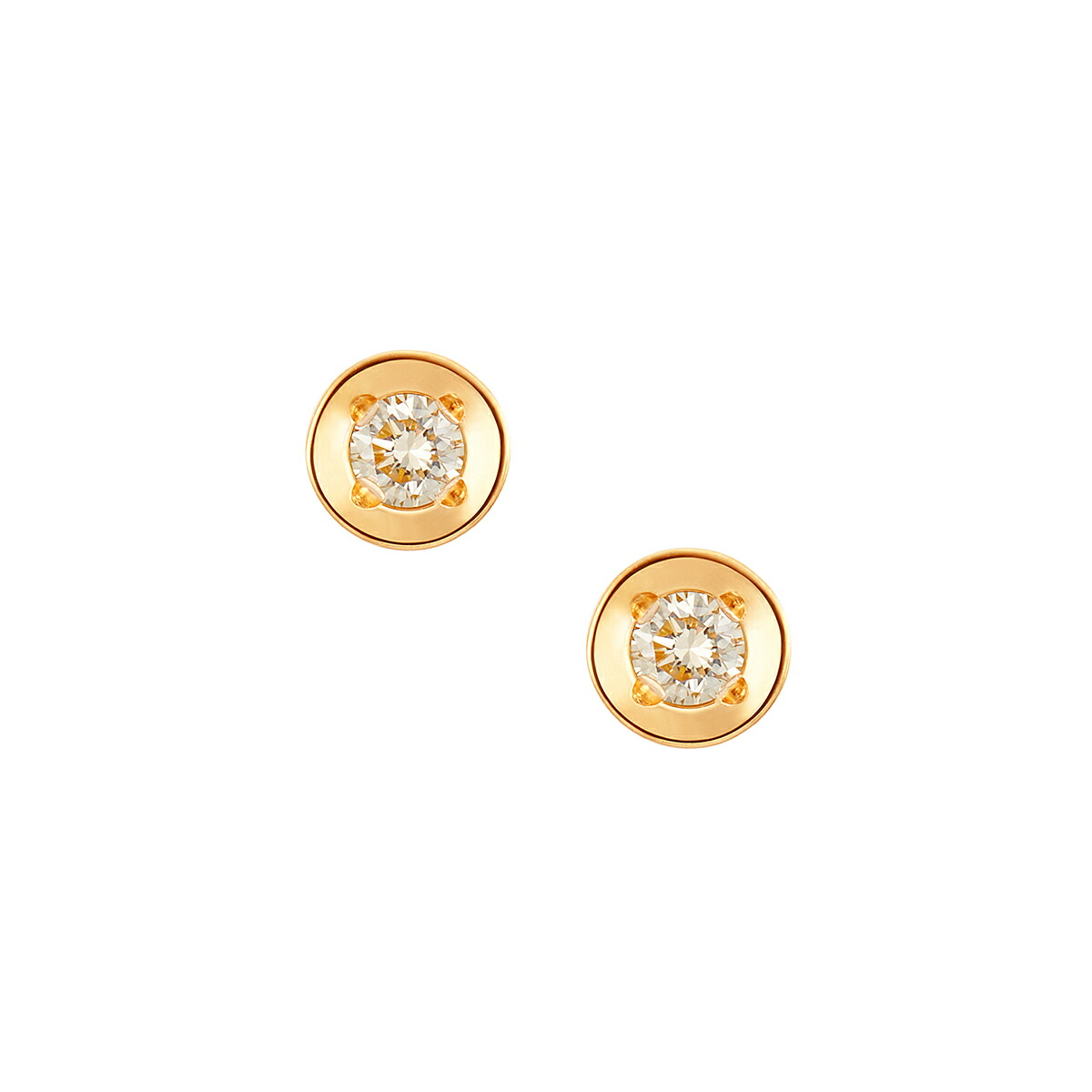 K18イエローゴールドダイヤモンドピアス|ジュエリーツツミ