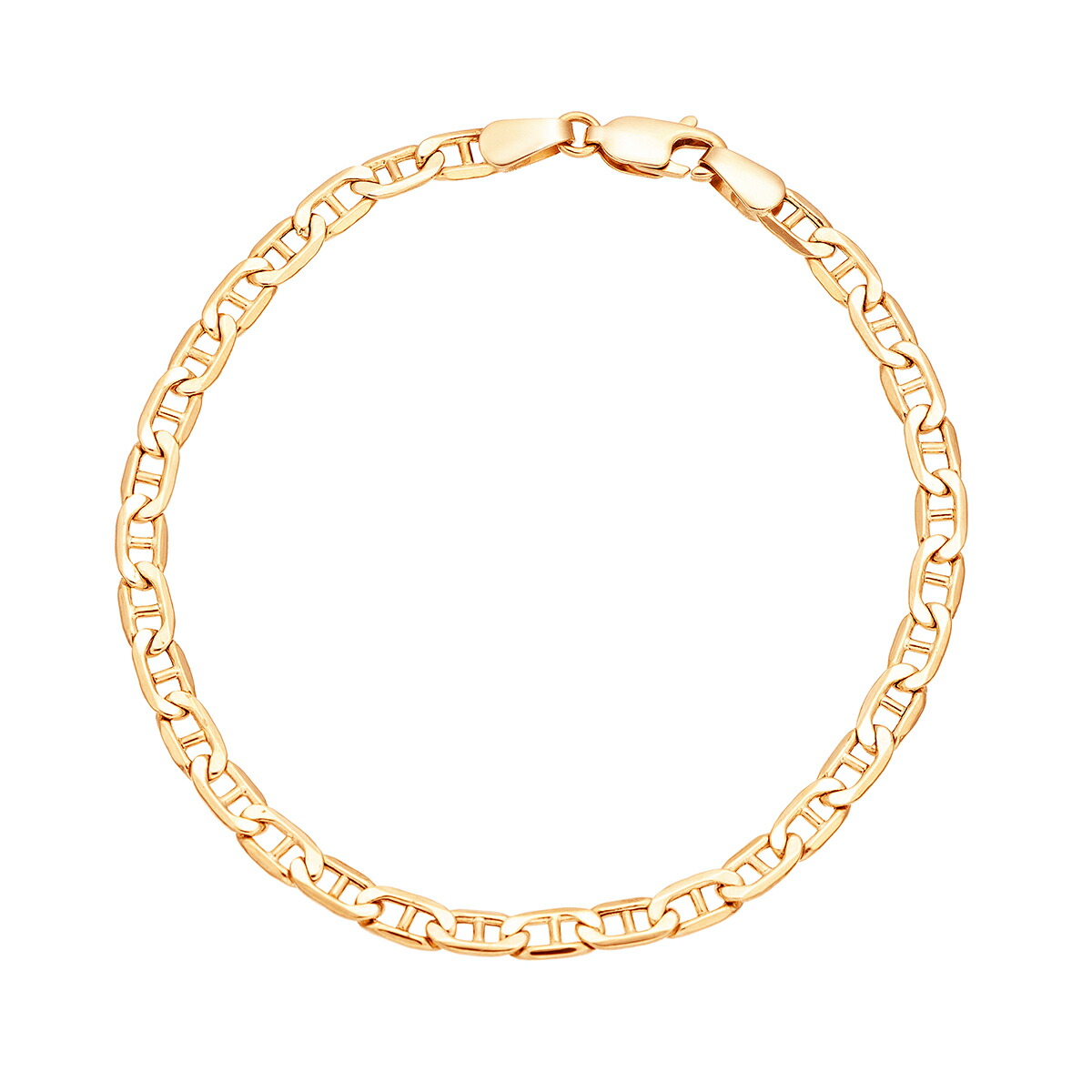 K18ブレスレット 18金ブレスレット K18 スクリューチェーン 16cm 1.6mm幅 日本製 検定印