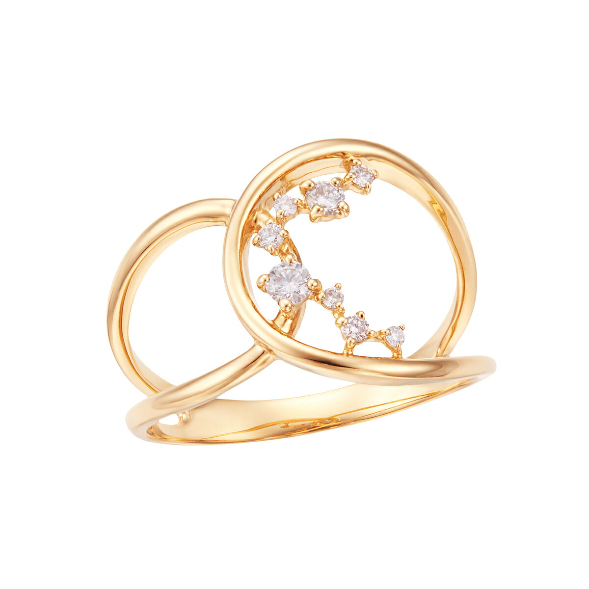 楽天市場】K18イエローゴールドダイヤモンドリング : ジュエリーツツミ