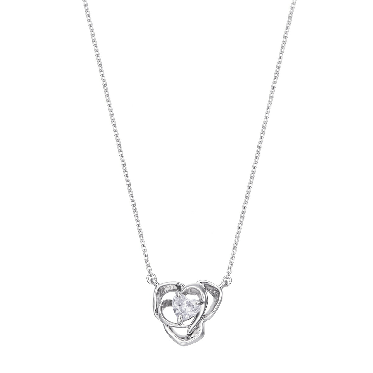 楽天市場】プラチナ鑑定書付ダイヤモンドネックレス（0.18カラット