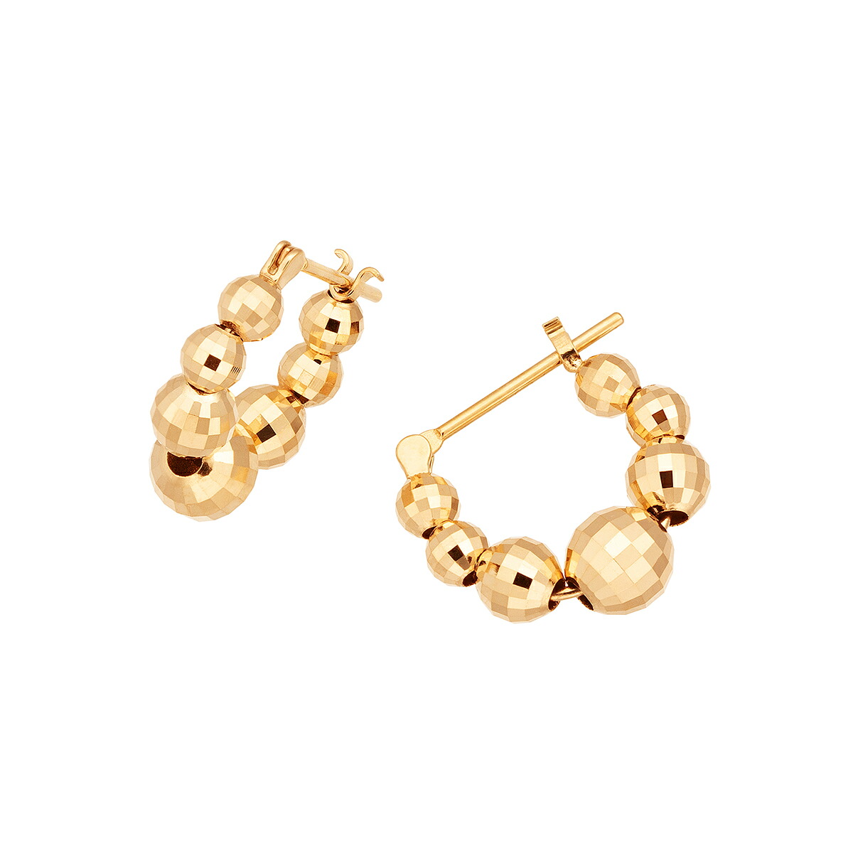 K18イエローゴールドピアス RPE273-002 K18イエローゴールドピアス