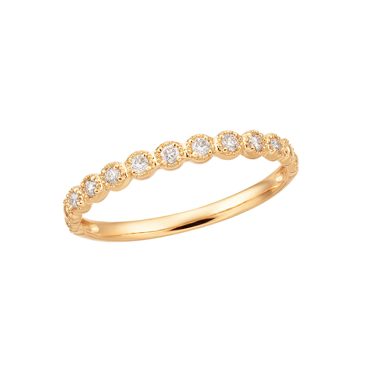 楽天市場】K18イエローゴールドダイヤモンドリング : ジュエリーツツミ