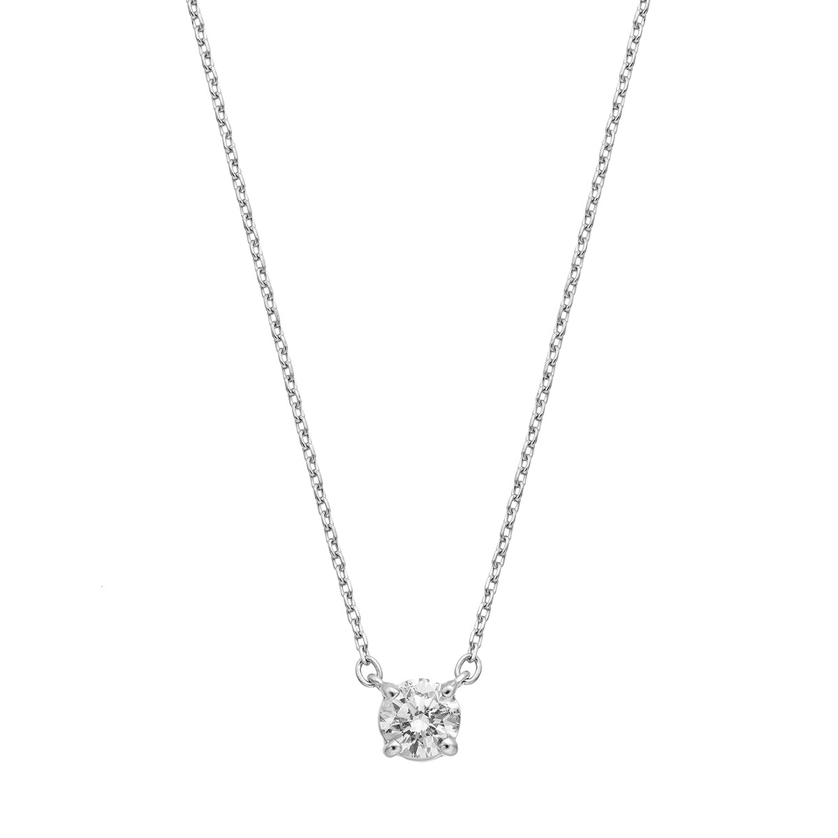 楽天市場】プラチナ鑑定書付ダイヤモンドネックレス（0.18カラット