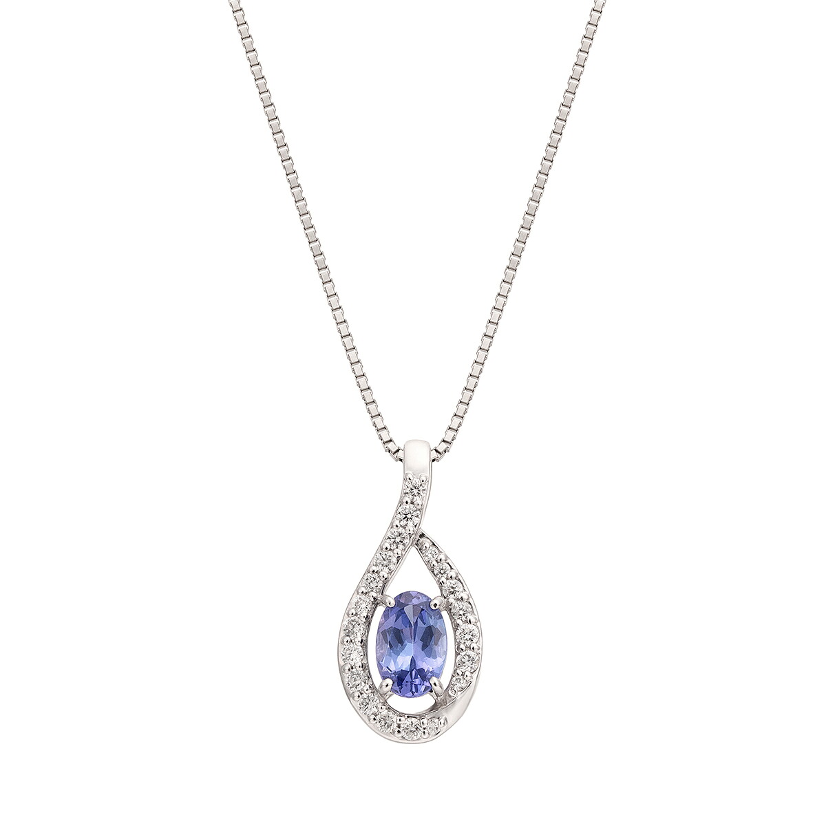 プラチナタンザナイトネックレス｜ジュエリーツツミ