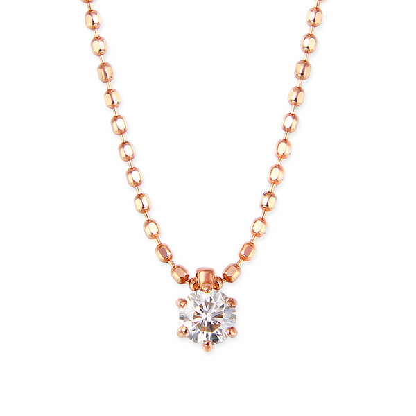 楽天市場 ポイント10倍キャンペーン 8 30 月 9 59までk14ピンクゴールドダイヤモンドネックレス ジュエリーツツミ