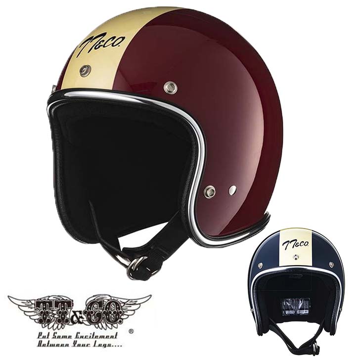 TT&CO. TT05 シルバー ジェットヘルメット super magnum TT&CO. スーパーマグナム スタンダード シルバーメタリック