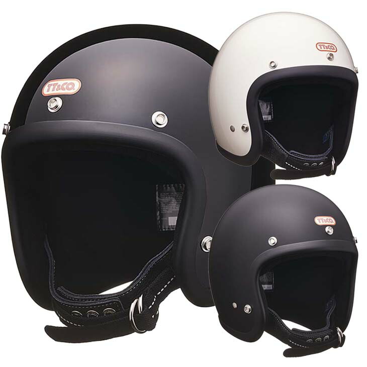 TT&CO DOT ジェットヘルメット　カバー付き TT&CO. TOECUTTER SG/DOT STANDARD BLACK SMALL FULL FACE