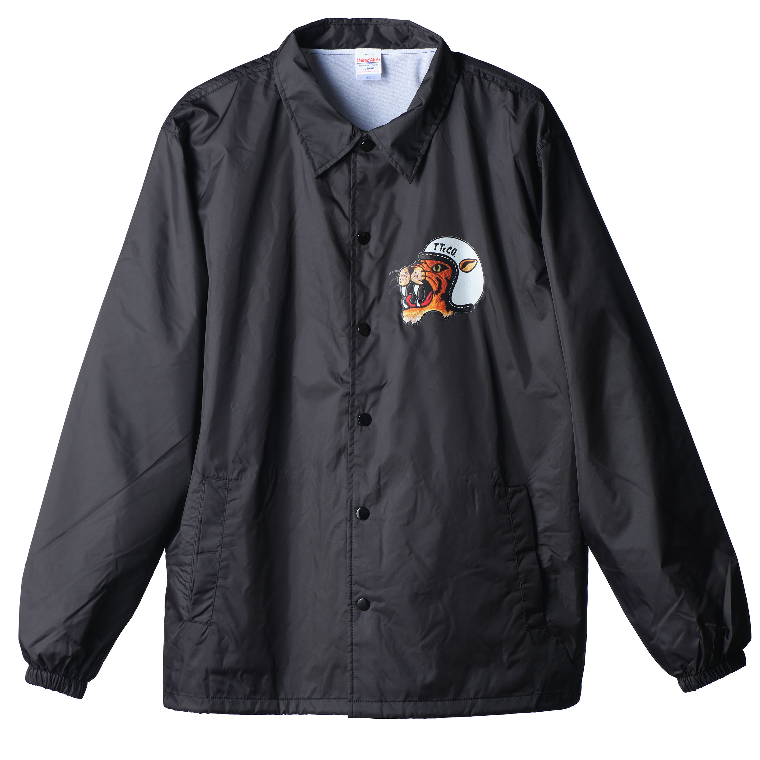 楽天市場】TT&CO. コーチジャケット ブラック : TT＆CO．