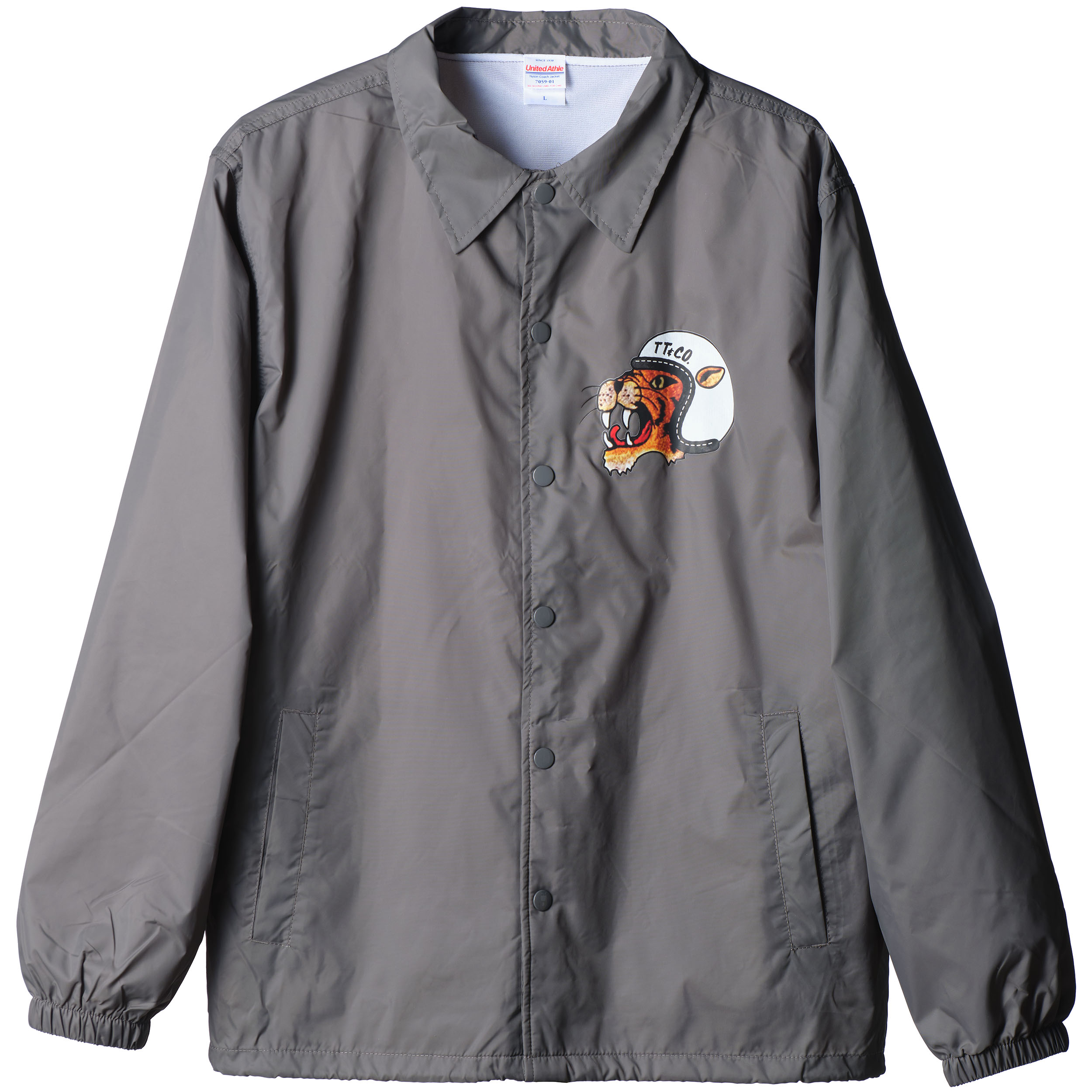 ジャケット・アウター tt&co Nylon Coach Jacket L 楽天市場】TT&CO. コーチジャケット バーガンディー : TT＆CO．