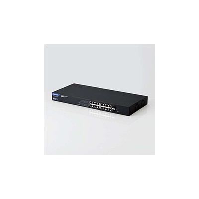 エレコム [EHB-SG2C16F-HPL] 度合い2 Giga相応う PoE Webかっこ良い取り替えっこ/RJ-45×16界面/ 大電気容量