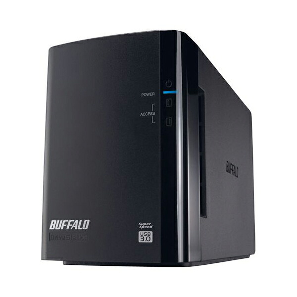 バッファロー [HD-WL2TU3/R1J] ミラーリング機能搭載 USB3.0用 外付けハードディスク 2ドライブモデル 2TB｜TT-Mall