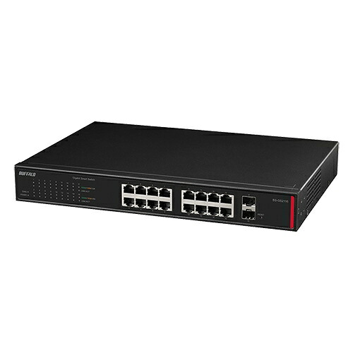 バッファロー [BS-GS2116] 法人向け レイヤー2 Giga スマートスイッチ｜TT-Mall