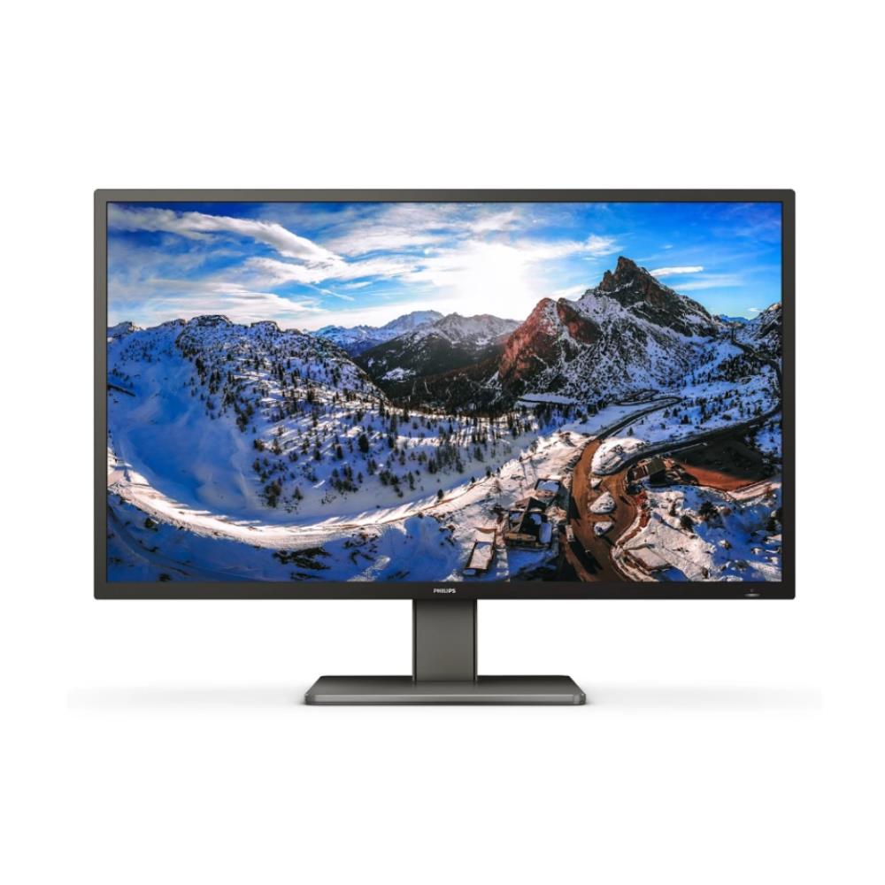 PHILIPS [439P1/11] 液晶ディスプレイ 42.5型/3840x2160/USB-C、DisplayPort、HDMI/ブラック/スピーカー:あり/5年間フル保証/昇降スタンド/給電(PD)90W｜TT-Mall