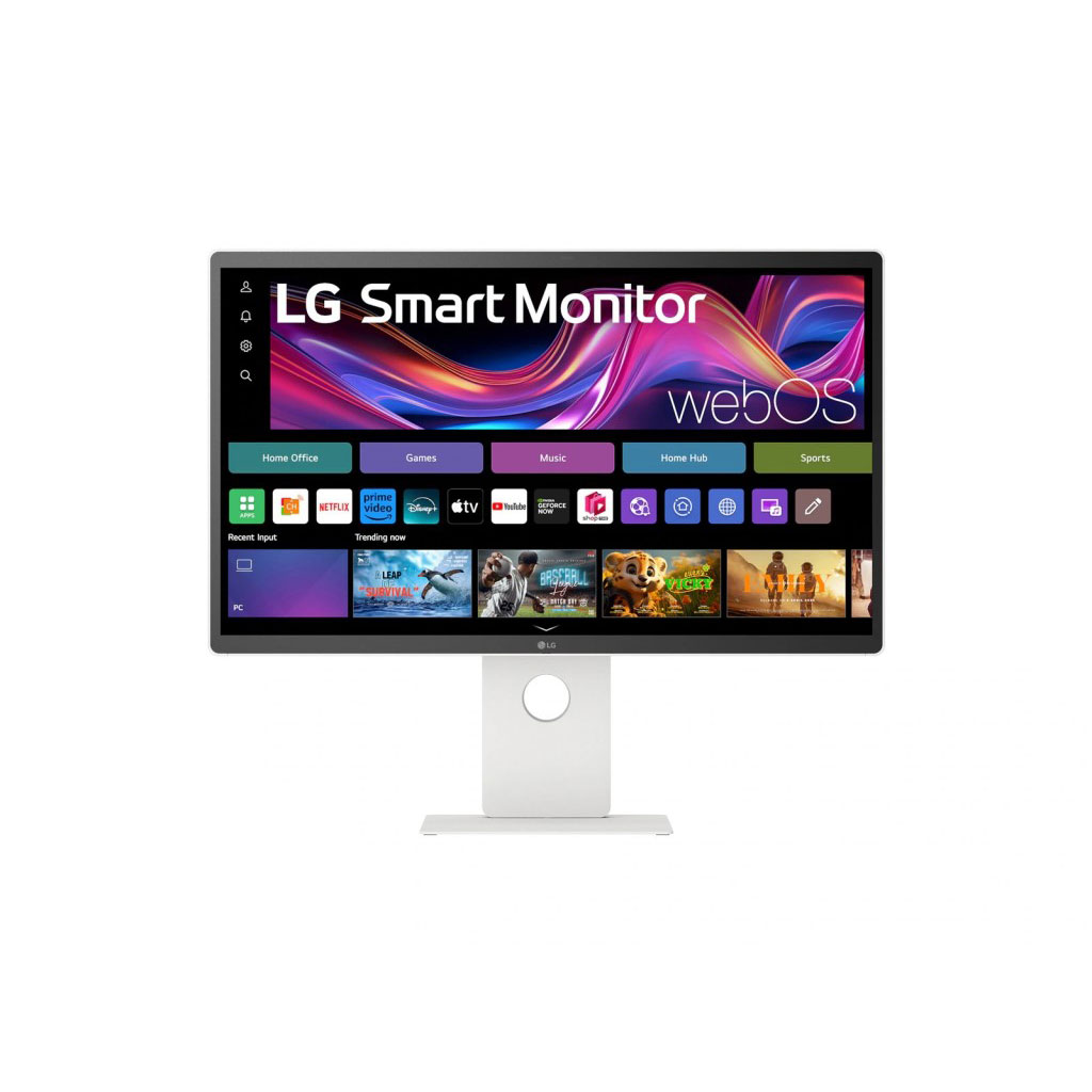 LG Electronics Japan [32U880SA-W] 31.5in4Kかっこ良い管する(3840x2160/WebOS/無線電話相応う/IPS/HDMIx2/TypeC(PD65W)/金棒引き/高さ合わせる/スイベル/中枢/白いこと筐体/3年引き受ける)