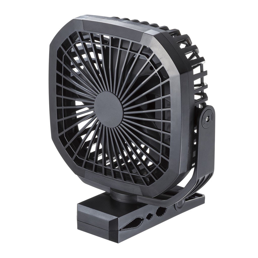 サンワサプライ [FAN-USB1BK] USB扇風機(蓄電池申し受ける式)