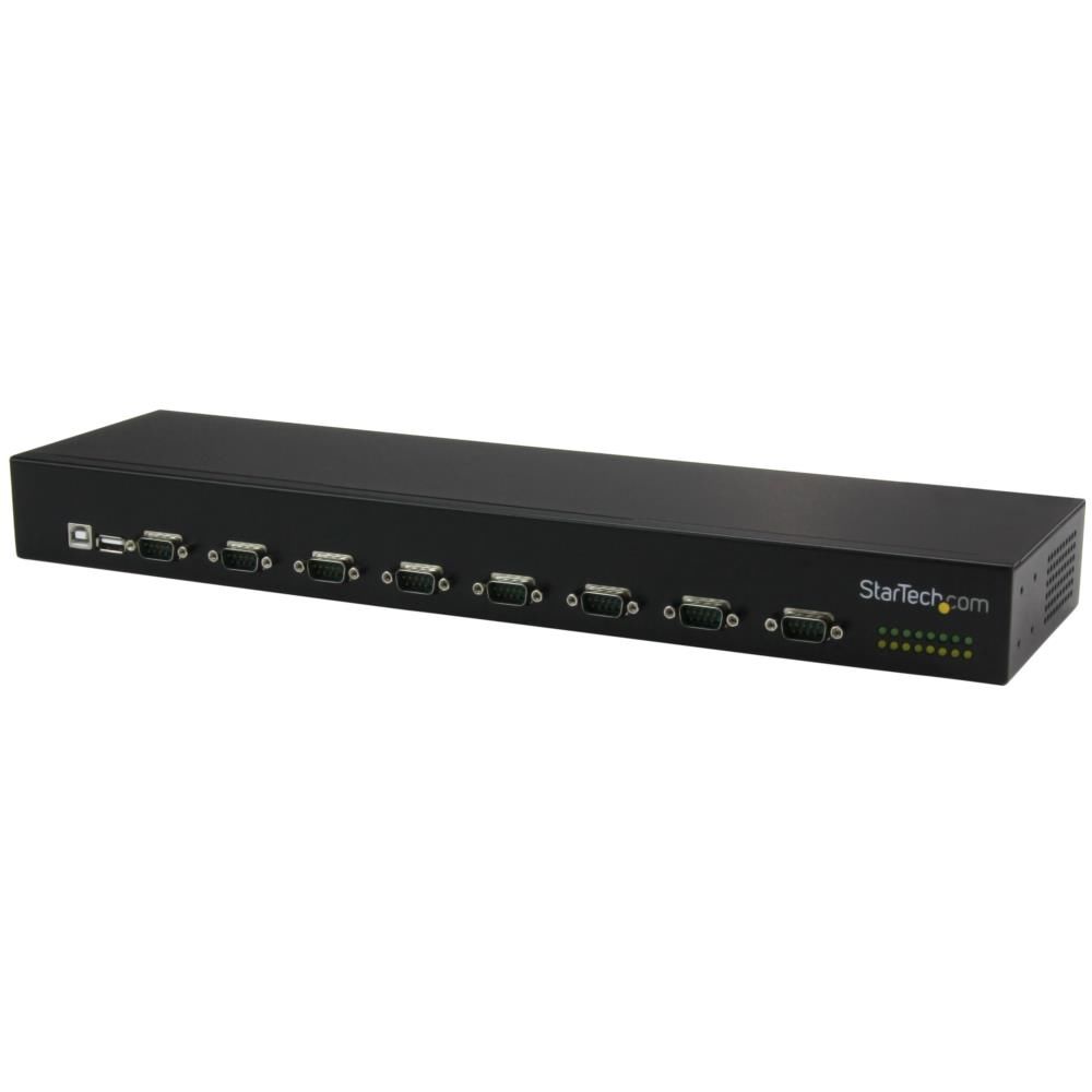 StarTech.com [ICUSB23208FD] USB - 8界面相応う禾穀類RS232C 取り替えっここしき USB繋ぎ合わせる 8x 禾穀類D-Sub9いの一番 変換器 デイジーチェーン役立つこと 仕合わせマウント能力のある
