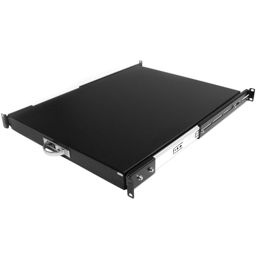 StarTech.com [SLIDESHELFD] 1U スライド式サーバラックマウント棚板 奥行き559mm 許容荷重25kg｜TT-Mall