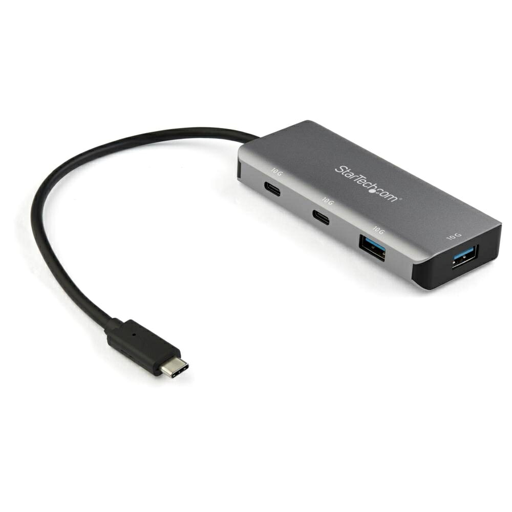 StarTech.com [HB31C2A2CB] 4ポートUSB-Cハブ USB 3.1 Gen 2準拠 2x Type-Cポート/2x Type-Aポート 10Gbpsデータ伝送速度｜TT-Mall