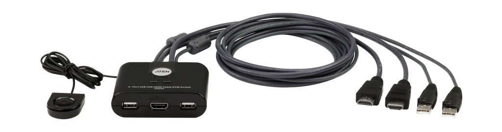 ATEN [CS22HF/ATEN] 2界面USB HDMI有線テレビKVM取り替えっこ(FHD相応う)