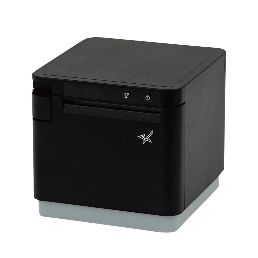 スター精密 [MCP31CBI BK JP] mC-Print3 サーマルプリンター MCP31CBI(ダイレクトラインサーマル/LAN/USB/USB-Ax1/USB-Cx1/Bluetooth/3インチ/オートカッター/ブラック)｜TT-Mall