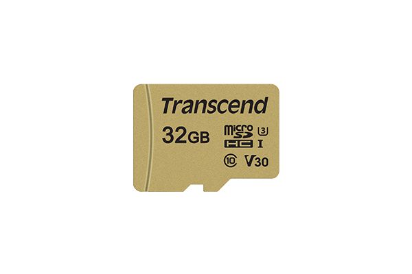 トランセンドジャパン [TS32GUSD500S] 32GB UHS-I U3 microSD with Adapter (MLC)
