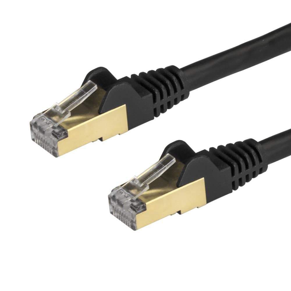 Startech Com 6aspat1mbk クラス6a対応lan導線 1m 黒 Cat6a Stp シールドツイストペア ケーブル ツメ曲折食止める被い倖せ Hotjobsafrica Org