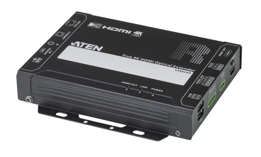 ATEN [VE883ARK1/ATEN] グラスファイバーHDMI 受信システム(True 4K相応う/マルチ流行り物)