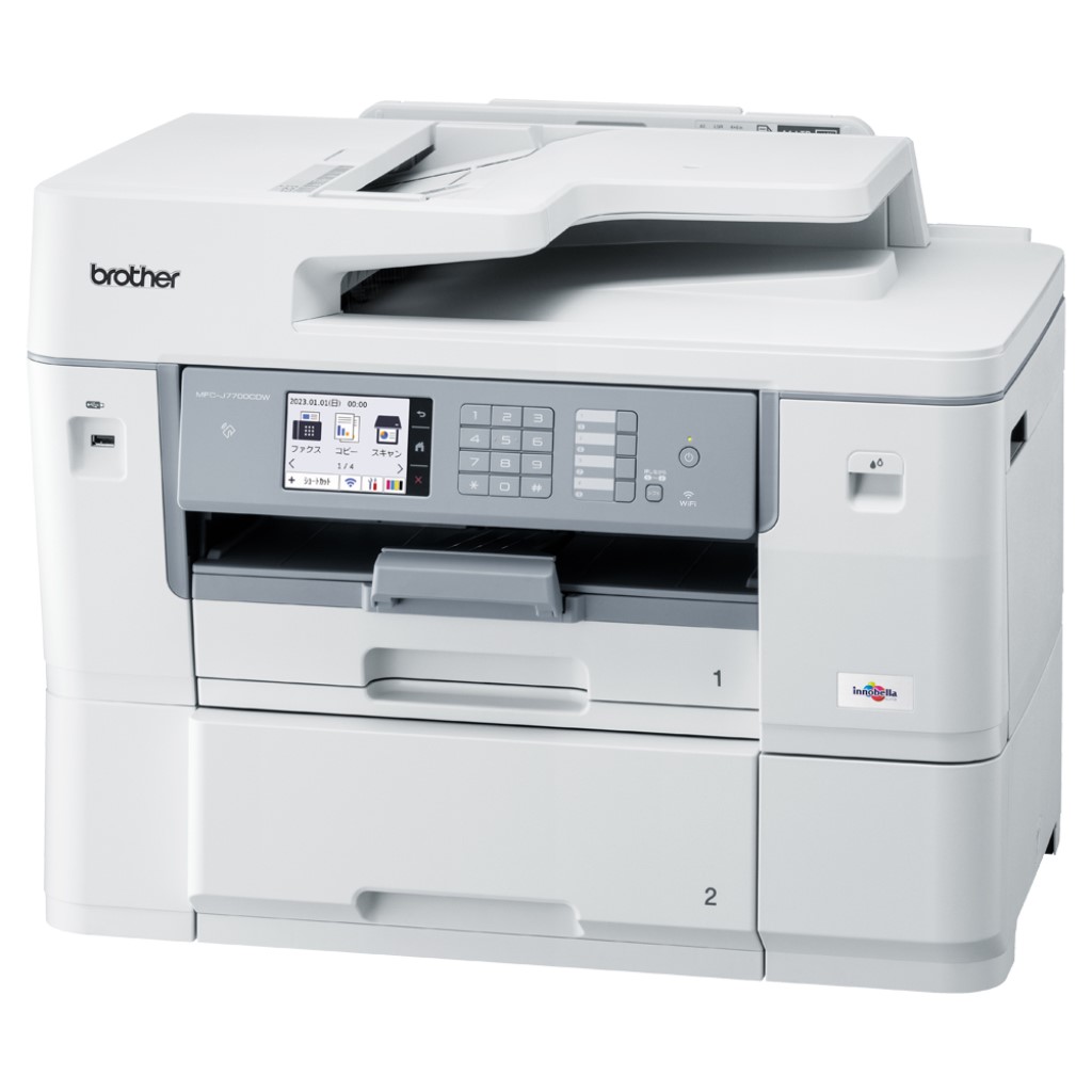 ブラザー工業 [MFC-J7700CDW] 茶飲み友だち 印刷人 大静電容量一塁手貯蔵タンク A3インクジェット練りあわせる機 MFC-J7700CDW(渦状文紙相応う/長尺刷り上げる)