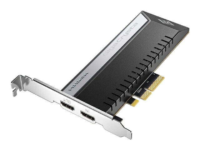 アイ･オー･データ機器 [GV-4K60/PCIE] 4K/60p記録対応 ソフトウェアエンコード型 PCIeキャプチャーボード｜TT-Mall