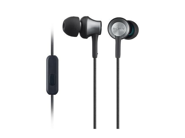 ソニー [MDR-EX650AP/B] かっこ良い電話機相応う密閉型インイヤーレシーバー ブラスブラック