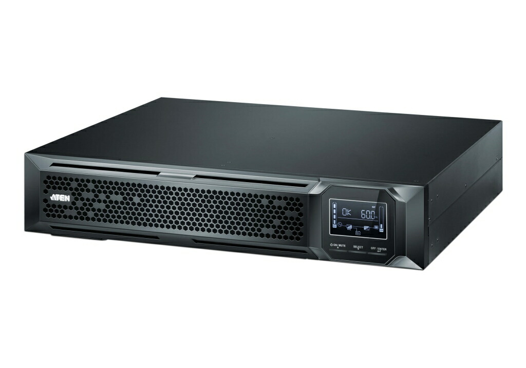 ATEN [OL2000LV/ATEN] 常時インバータ給電遣りくちUPS(無停電ワット数とり備える)2000VA