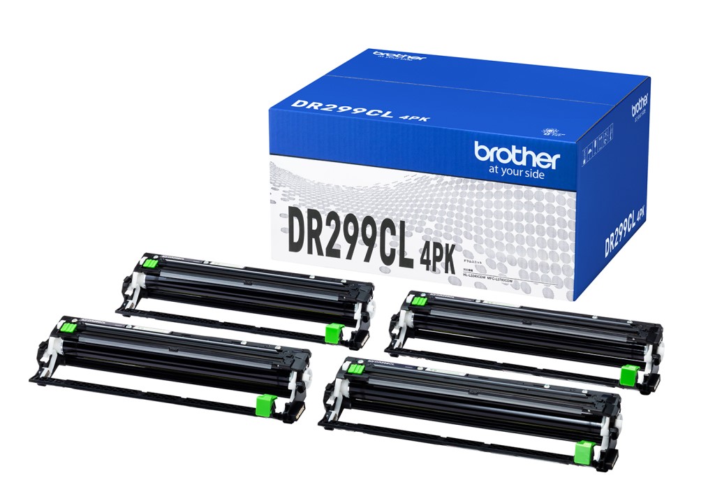 ブラザー工業 [DR299CL 4PK] ＜茶飲み友だち完全無欠＞膜鳴楽器単一のもの DR299CL 4PK(膜鳴楽器4個入り口・入口風呂敷き包み)相応う型番:HL-L3240CDW、MFC-L3780CDW 他