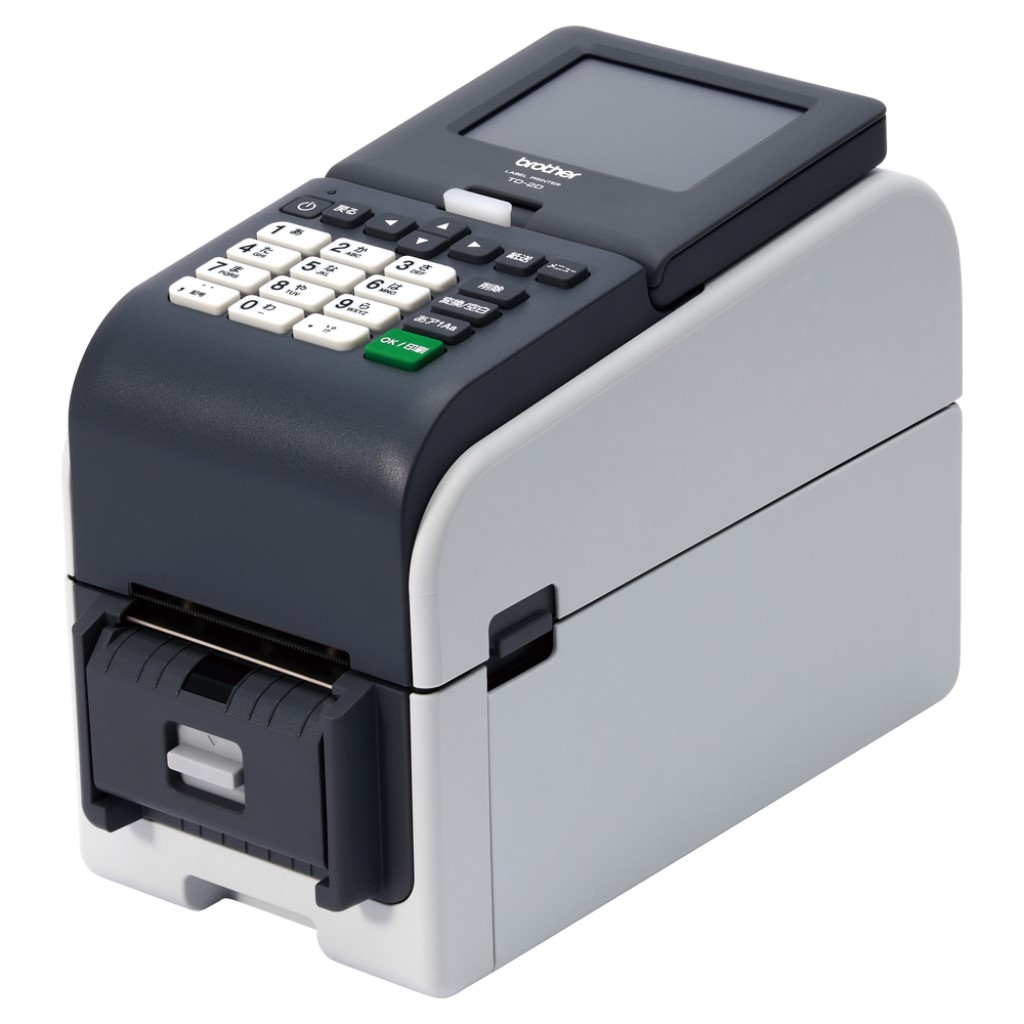 ブラザー工業 [TD-2320DSA] 2in感熱下げ札印刷機 TD-2320DSA(ハクリユニット積み上げる/色合い液晶触れ合うダイアログボックス/300dpi/USB/USB進行掛り/有線ローカルエリアネットワーク)