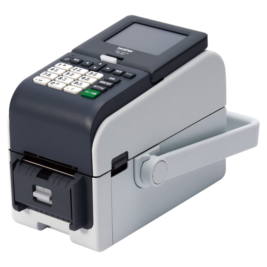 ブラザー工業 [TD-2350DSA] 2インチ感熱ラベルプリンター TD-2350DSA(ハクリユニット搭載/カラー液晶タッチパネル/ハンドル付/300dpi/USB/USBホスト/有線･無線LAN/Bluetooth)｜TT-Mall 52,212円