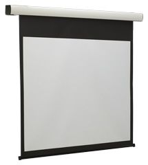 キクチ科学研究所 [TGE-170W] 電動スクリーン 大型 幕面ホワイトマット仕様 170インチNTSCサイズ 有効面つなぎ目あり｜TT-Mall