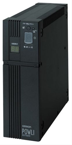 オムロン [BX75SW] UPS POWLI BX75SW(750VA/450W) 無停電電源装置-PCアクセサリー-パソコン・周辺機器