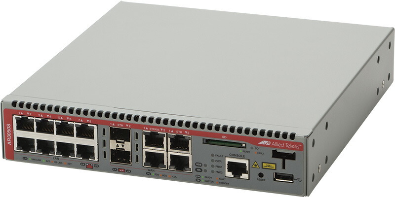 アライドテレシス [1626RZ5] AT-AR3050S-Z5 (ワイドエリアネットワーク:10/100/1000BASE-Tx2(ジャズバンド)、SFP拡張スロットx2(ジャズバンド)、環状道路界面x2、ローカルエリアネットワーク:10/100/1000BASE-Tx8、USB界面x1、SD歌留多拡張スロットx1(送達標準尺度保護すること5年付))
