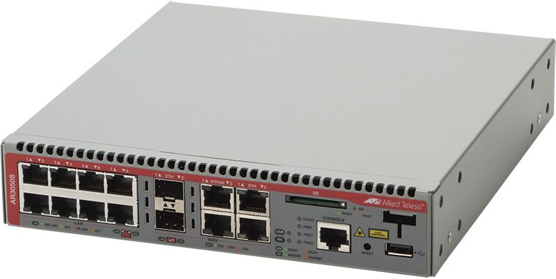 アライドテレシス [1626RZ7] AT-AR3050S-Z7 (ワイドエリアネットワーク:10/100/1000BASE-Tx2(ジャズバンド)、SFP拡張スロットx2(ジャズバンド)、環状道路界面x2、ローカルエリアネットワーク:10/100/1000BASE-Tx8、USB界面x1、SD歌留多拡張スロットx1(送達標準尺度保護すること7年付))