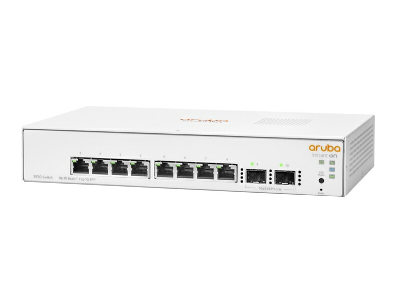 日本ヒューレット･パッ歌留多 [JL680A#ACF] Aruba Instant On 1930 8G 2SFP Switch