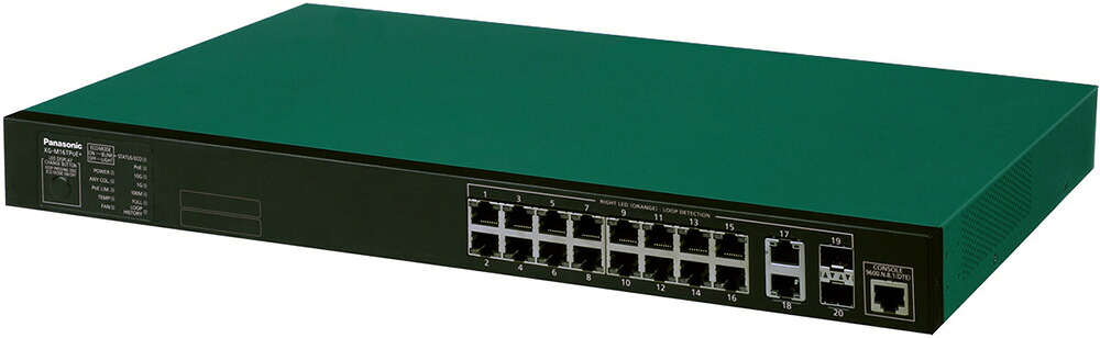パナソニックLSサイバー空間ワークス [PN83169B5] XG-M16TPoE+ 5年先出しセンドバック保護することバンドル品