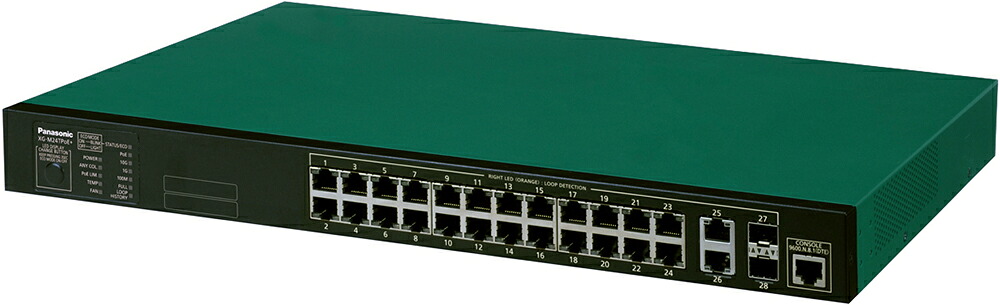 パナソニックLSサイバー空間ワークス [PN83249B5] XG-M24TPoE+ 5年先出しセンドバック保護することバンドル品