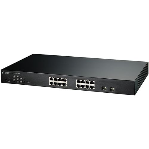 プラネックスコミュニケーションズ [SWE-0216G3] 16ポートギガビット レイヤ2 WEBスマート PoE スイッチ｜TT-Mall