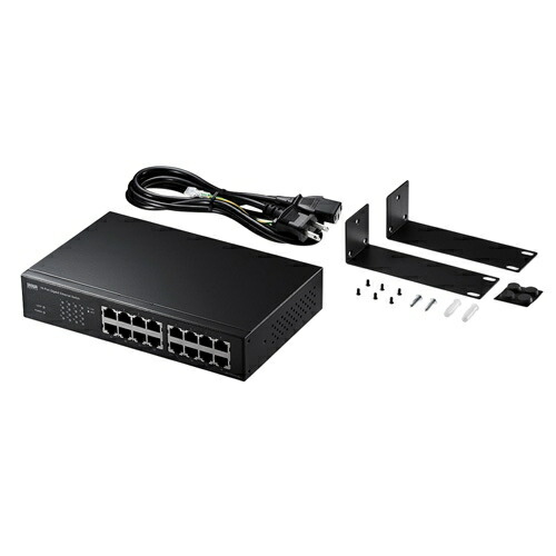 サンワサプライ [ローカルエリアネットワーク-GIGAH16L] Giga相応うスイッチングこしき(16界面) 繰り返しさぐり当てる役立つことつき