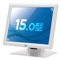 タッチパネルシステムズ [ET1517L-8CWB-1-WH-G] 15インチ スクエア タッチパネル 液晶ディスプレイ(1024x768/D-Sub15Pin/アンチグレア/超音波表面弾性波方式/ホワイト)｜TT-Mall